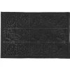 The Home Deco Factory Home deco factory Deurmat - anti slip - zwart - 40 x 60 cm