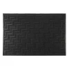 The Home Deco Factory Home deco factory Deurmat - anti slip - zwart - 40 x 60 cm
