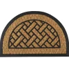 The Home Deco Factory Home deco factory Deurmat Madrid - half rond - 40 x 60 cm