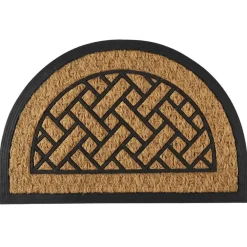 The Home Deco Factory Home deco factory Deurmat Madrid - half rond - 40 x 60 cm