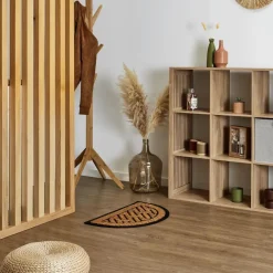 The Home Deco Factory Home deco factory Deurmat Madrid - half rond - 40 x 60 cm