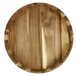 The Home Deco Factory Home Deco Factory dienblad van Acacia - 40 x 5 cm - bruin