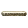 Kaarsen-Merkloos Home Deco Factory Geurkaars - goud - L39 cm - 9 branduren