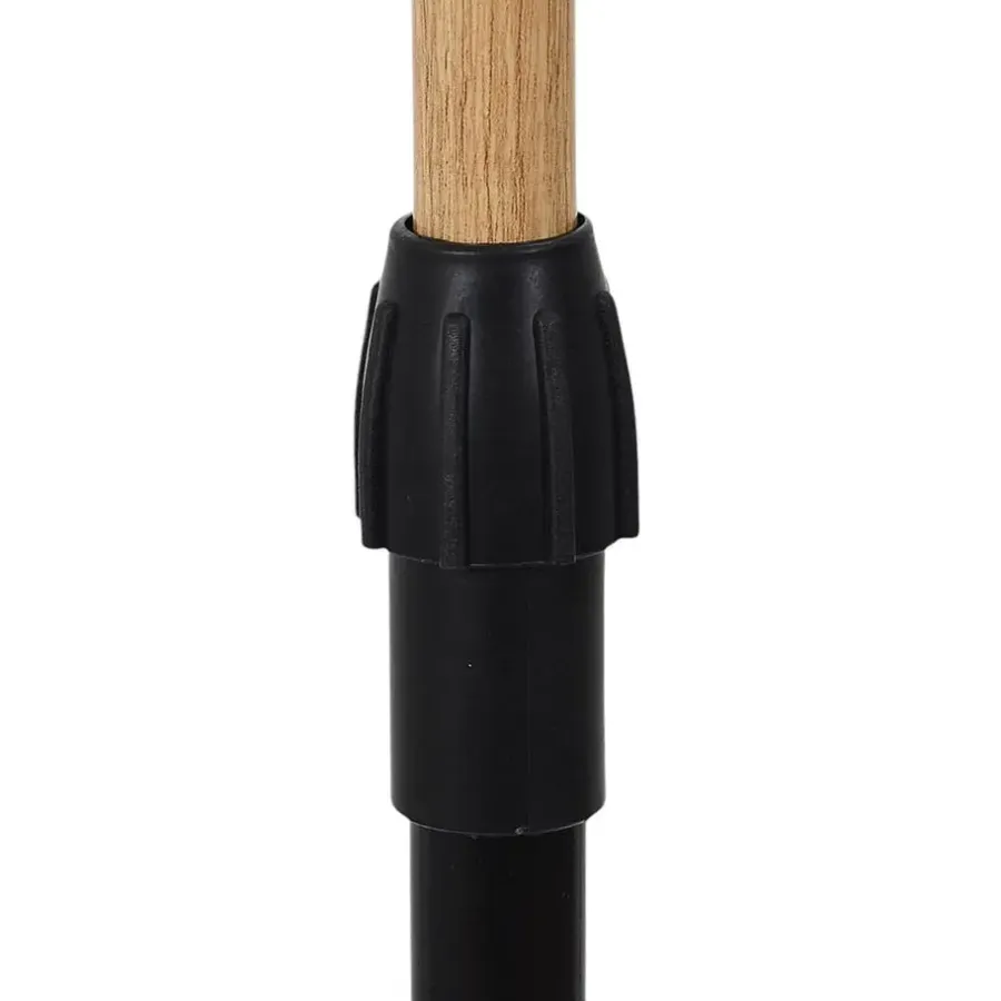 Leen Bakker Home Deco Factory kledingrek - verstelbaar - zwart - 160 cm