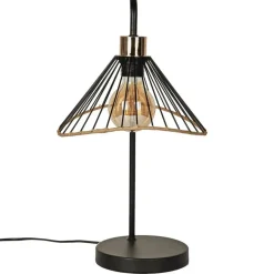 The Home Deco Factory Home deco factory LED Tafellamp Loft - zwart - 30 x 47 x 25 cm