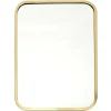 Spiegels-The Home Deco Factory Home Deco Factory Spiegel Carre - rechthoek - goud - L25 x B34 cm
