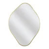 Spiegels-Leen Bakker Home Deco Factory Spiegel - goud - 44 x 60 cm - wandspiegel
