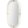 Spiegels-The Home Deco Factory Home Deco Factory Spiegel Marbella - ovaal - goud - L90 x B43 cm