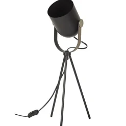 The Home Deco Factory Home deco factory tafellamp industrieel - zwart - H46 cm