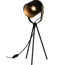 The Home Deco Factory Home deco factory tafellamp industrieel - zwart - H46 cm