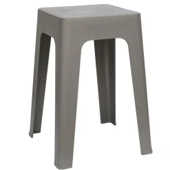 Krukjes-The Home Deco Factory Home Deco Factory zit krukje/stoel - grijs - D34 x H47 cm