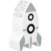 Bureaulampen|Bureaulampen-Home Deco Kids Nachtlampje - Raket met muurprojectie - 15 cm