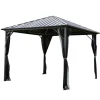 Terrasoverkappingen-Merkloos HOME DELUXE - LED Zonnepaviljoen AZUR - 300 x 270 cm