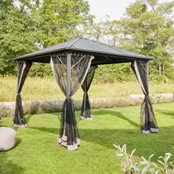 Terrasoverkappingen-Merkloos HOME DELUXE - LED Zonnepaviljoen AZUR - 300 x 270 cm