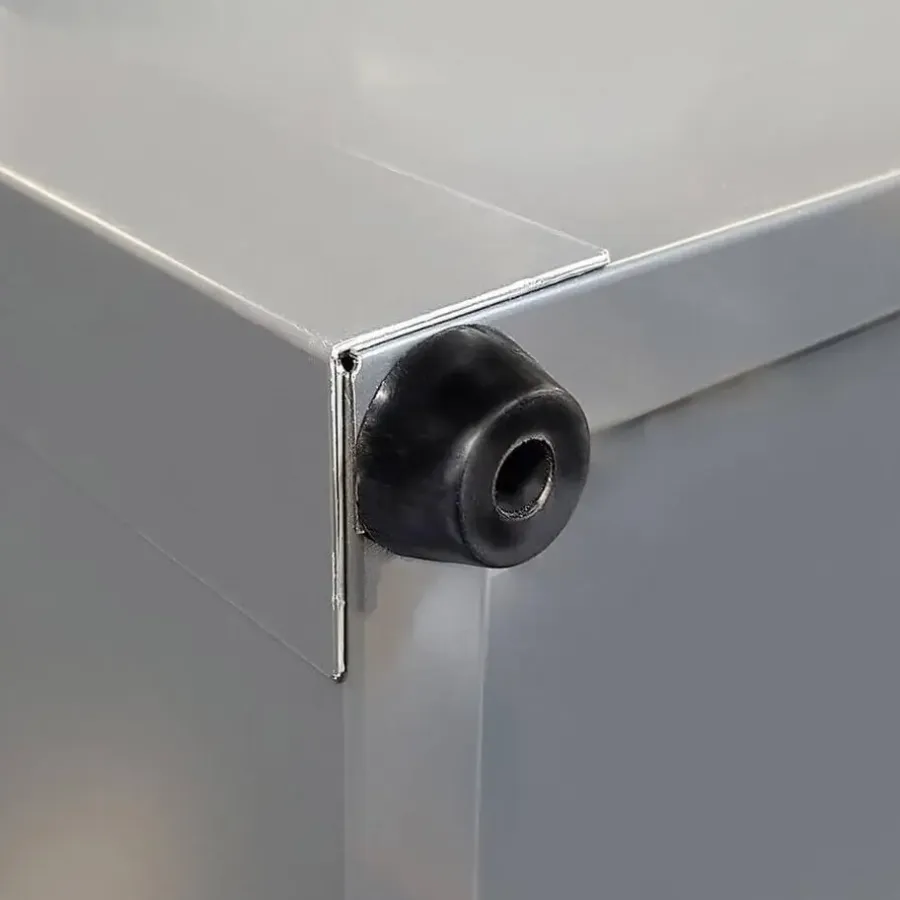 Kussenboxen-Merkloos HOME DELUXE - Metalen opbergbox MEGABOX XL - 126 x 56 cm 400l antraciet