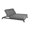 Merkloos HOME DELUXE - VALENCIA ligstoel met verstelbare rugleuning - 203 x 144 cm