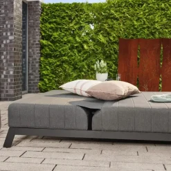 Merkloos HOME DELUXE - VALENCIA ligstoel met verstelbare rugleuning - 203 x 144 cm