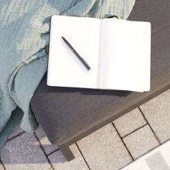 Merkloos HOME DELUXE - VALENCIA ligstoel met verstelbare rugleuning - 203 x 144 cm