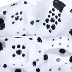 Merkloos HOME DELUXE Buiten whirlpool BEACH Pure