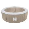 Zwembaden En Accessoires-Merkloos HOME DELUXE Buitenwhirlpool SPLASH Beige