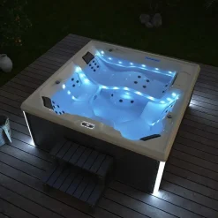 Zwembaden En Accessoires-Merkloos HOME DELUXE Buitenwhirlpool STREAM BIG PURE