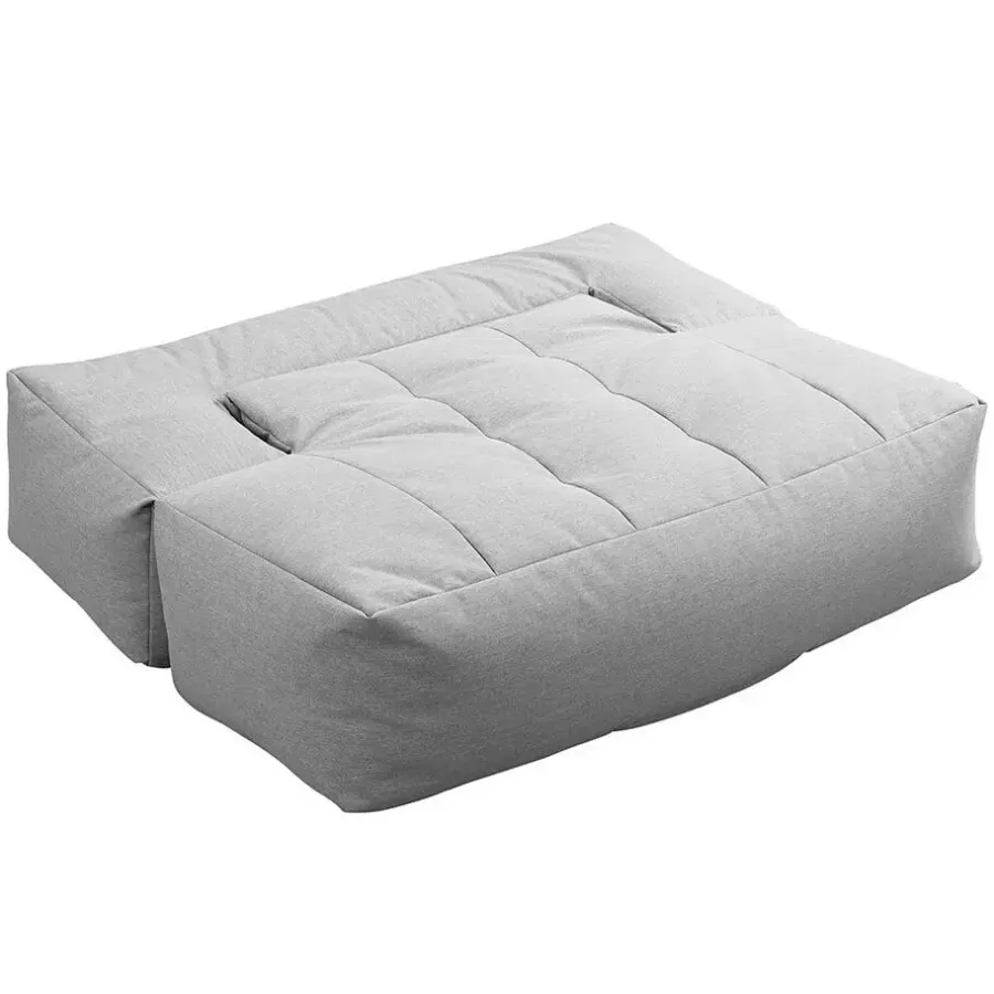 Zitzakken-Merkloos HOME DELUXE buitenzitzak HEAVEN - Lichtgrijs - 76 x 152 x 100 cm