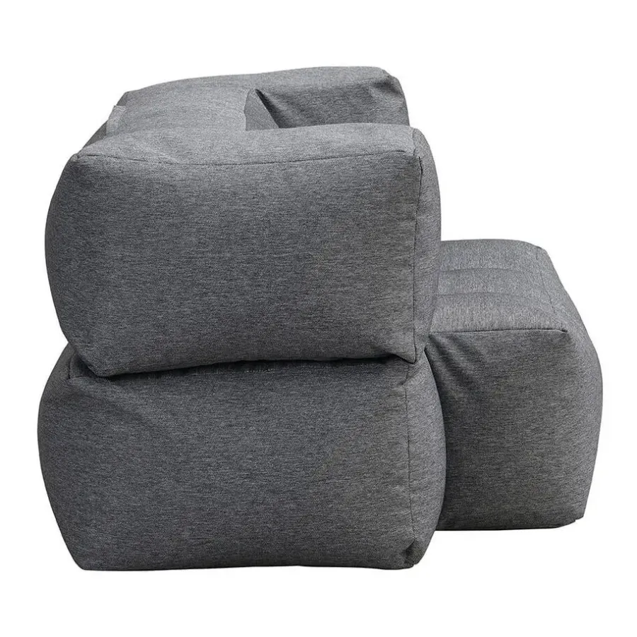 Merkloos HOME DELUXE buitenzitzak HEAVEN - antraciet 76 x 152 x 100 cm