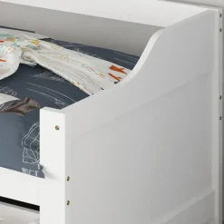 Merkloos HOME DELUXE COSMOS kinderbed met lades - 90 x 200 cm wit