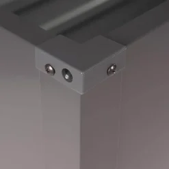 Kussenboxen-Merkloos HOME DELUXE Metalen opbergbox MEGABOX XXL 600L
