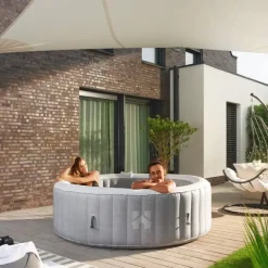 Merkloos HOME DELUXE Opblaasbare Whirlpool Splash Beton 4 st.