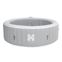Merkloos HOME DELUXE Opblaasbare Whirlpool Splash Grijs 4 st.