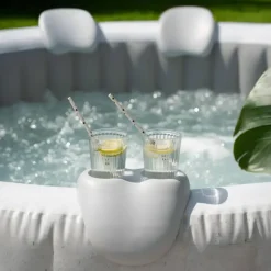 Merkloos HOME DELUXE Opblaasbare Whirlpool Splash Grijs 4 st.