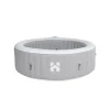 Merkloos HOME DELUXE Opblaasbare whirlpool SPLASH Grijs