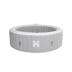 Merkloos HOME DELUXE Opblaasbare whirlpool SPLASH Grijs