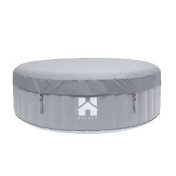 Merkloos HOME DELUXE Opblaasbare whirlpool SPLASH Grijs