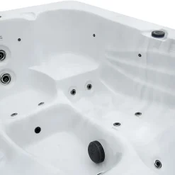 Zwembaden En Accessoires-Merkloos HOME DELUXE Outdoor Whirlpool SUNSET Met trap en thermische afdekking