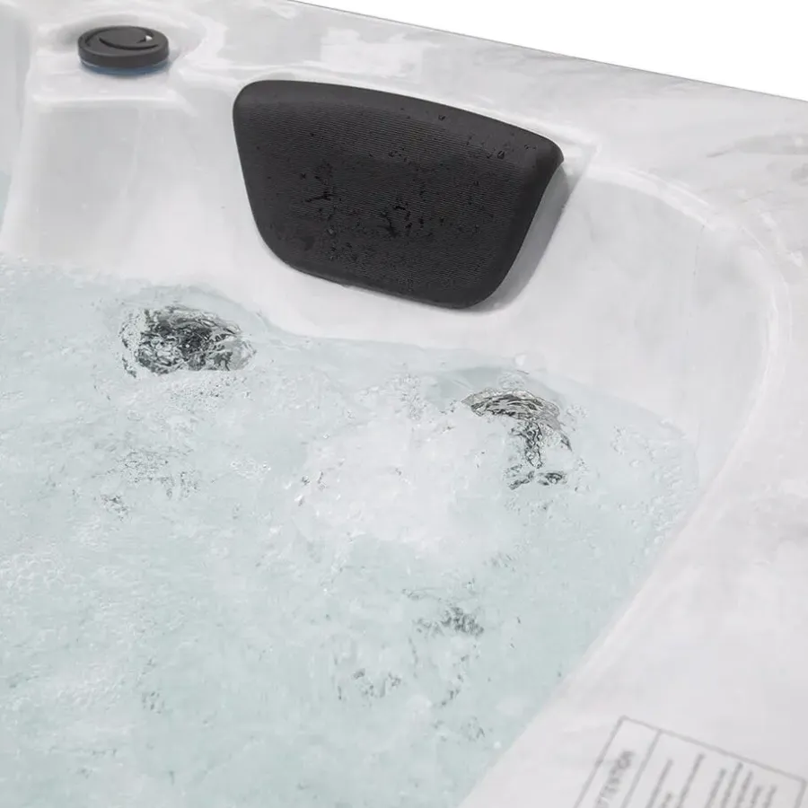 Merkloos HOME DELUXE Outdoor Whirlpool WHITE MARBLE PURE