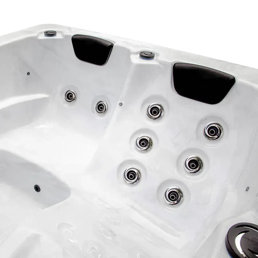 Merkloos HOME DELUXE Outdoor Whirlpool WHITE MARBLE PURE