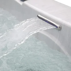 Merkloos HOME DELUXE Outdoor Whirlpool WHITE MARBLE PURE