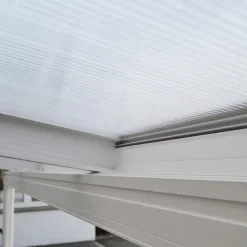 Terrasoverkappingen-Merkloos HOME DELUXE Patiodak SOLIS Wit 618 / 625 x 303 / 300 x 278 / 226 cm