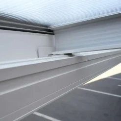Terrasoverkappingen-Merkloos HOME DELUXE Patiodak SOLIS Wit 618 / 625 x 303 / 300 x 278 / 226 cm