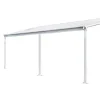 Merkloos HOME DELUXE terrasoverkapping SOLIS wit 496 / 503 x 300 / 303 x 278 / 226 cm