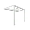 Terrasoverkappingen-Merkloos HOME DELUXE terrasoverkapping SOLIS DELUXE wit 290 x 295 x 233 / 272 cm