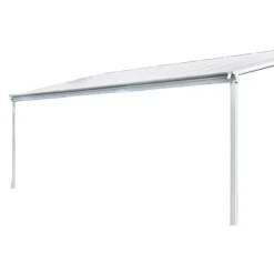 Terrasoverkappingen-Merkloos HOME DELUXE terrasoverkapping SOLIS wit 312 / 320 x 300 / 303 x 278 / 226 cm