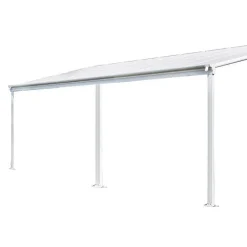 Merkloos HOME DELUXE terrasoverkapping SOLIS wit 564 / 557 x 303 / 300 x 278 / 226 cm