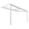 Merkloos HOME DELUXE terrasoverkapping SOLIS DELUXE wit 390 x 295 x 233 / 272 cm