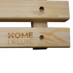 Ligbedden-Merkloos HOME DELUXE Wave houten ligstoel WOLGA - 60 cm