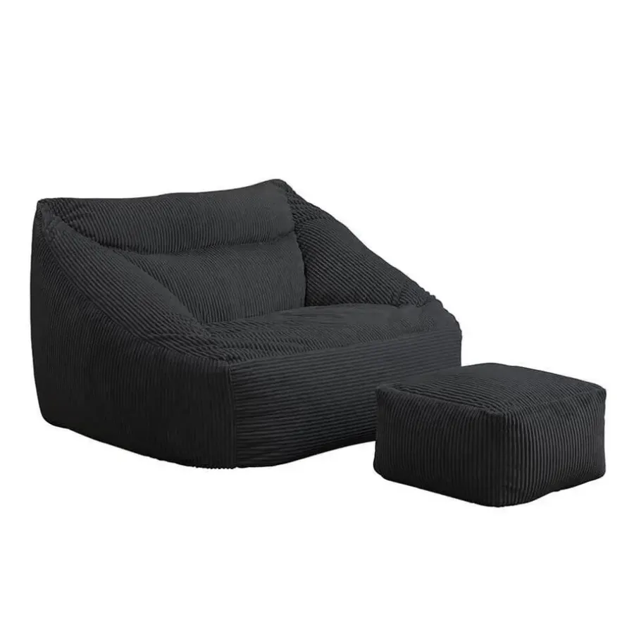 Zitzakken-Merkloos HOME DELUXE Zitzak COSY Antraciet