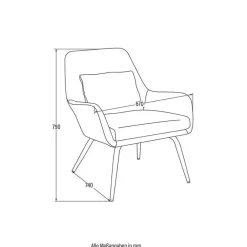 Fauteuils-Merkloos Home Luxe fauteuil ORION