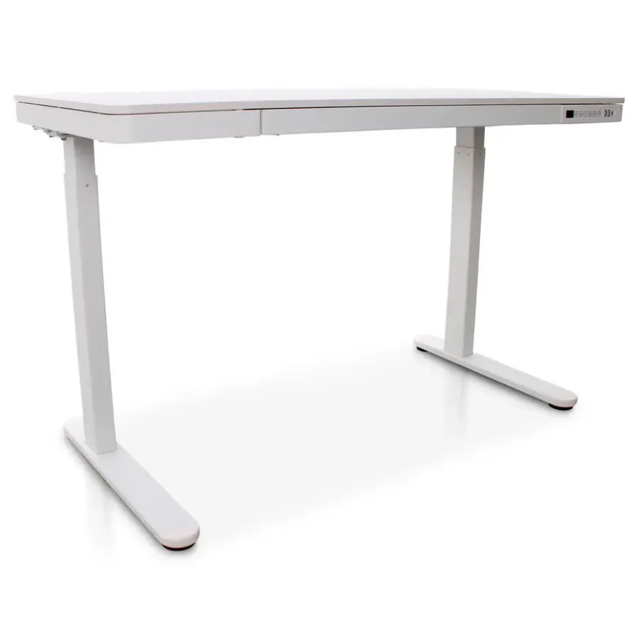 MRC Home Office - Elektrisch verstelbaar zit-sta bureau - Wit - 120 x 60